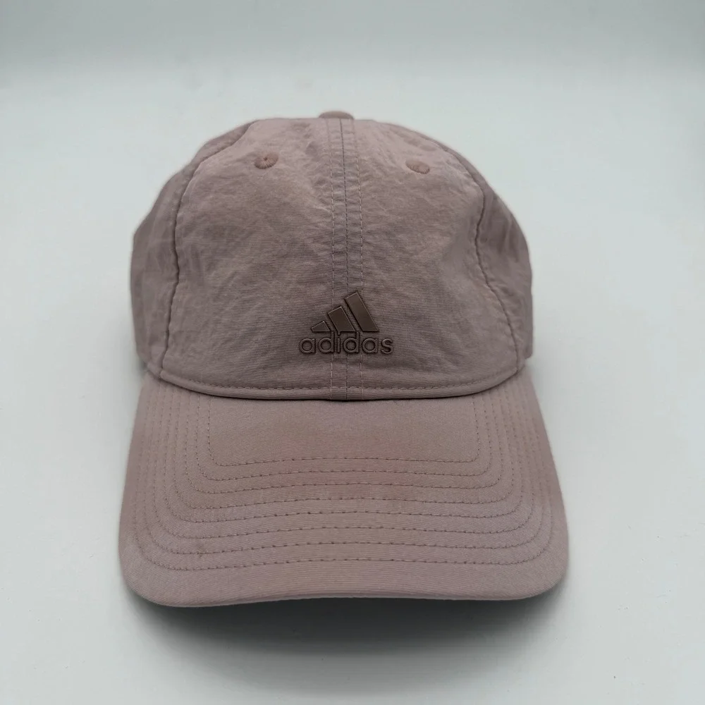 Adidas Aeroready Baseball Hat Pink Mauve Adjustable Strapback Cap 979007-C